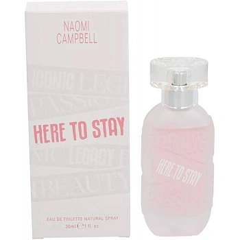 Naomi Campbell Here To Stay туалетная вода, 30 мл Naomi Campbell Here To Stay туалетная вода, 30 мл