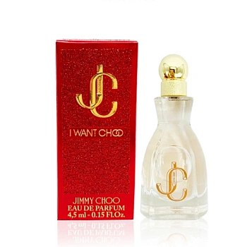 Jimmy Choo I Want Choo парфюмерная вода, 4.5 мл (миниатюра) Jimmy Choo I Want Choo парфюмерная вода, 4.5 мл (миниатюра)