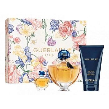 Guerlain Shalimar Eau de Parfum набор: парф.вода, 50 мл + парф.вода, 5 мл + лосьон для тела, 75 мл