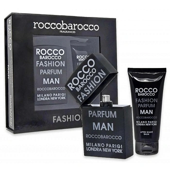 roccobarocco Fashion Man набор: т.вода, 75 мл + бадьзам п/бритья, 100 мл roccobarocco Fashion Man набор: т.вода, 75 мл + бадьзам п/бритья, 100 мл
