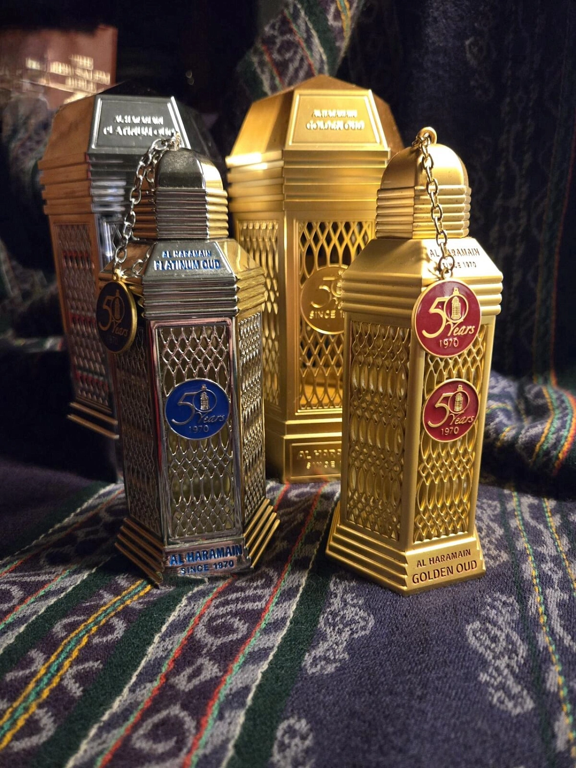 Al Haramain 50 Years Platinum Oud Al Haramain 50 Years Platinum Oud