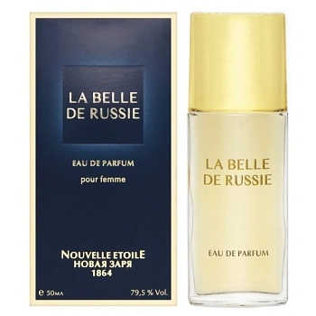 Novaya Zarya (Новая Заря) Русская красавица (La belle de russie) парфюмерная вода, 50 мл