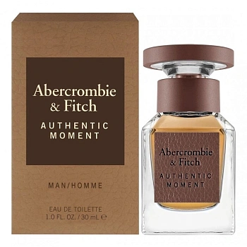 Abercrombie & Fitch Authentic Moment Man туалетная вода, 30 мл Abercrombie & Fitch Authentic Moment Man туалетная вода, 30 мл