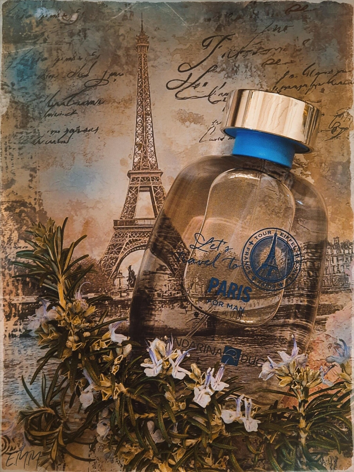 Mandarina Duck Let's Travel To Paris For Man