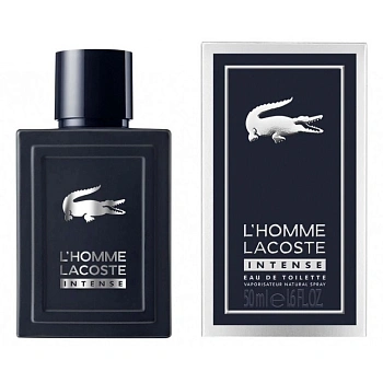 L’Homme Lacoste Intense туалетная вода, 50 мл