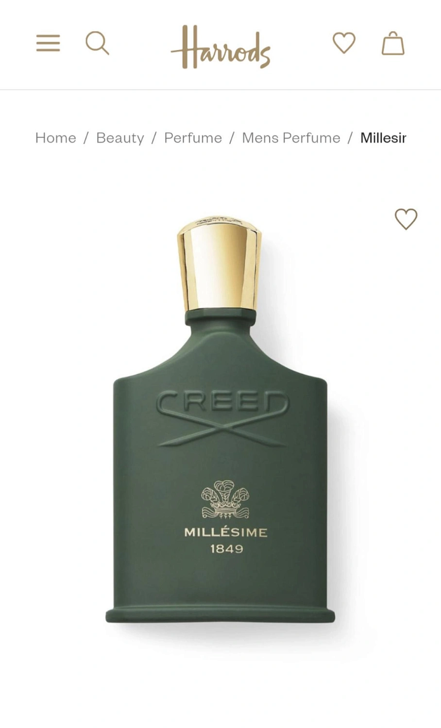 Creed Millesime 1849 Creed Millesime 1849