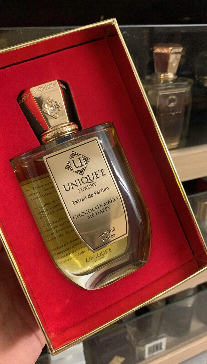 Unique'e Luxury Chocolate Makes Me Happy