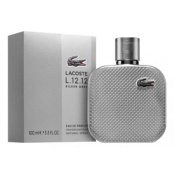 LACOSTE L.12.12 Silver Grey парфюмерная вода, 100 мл