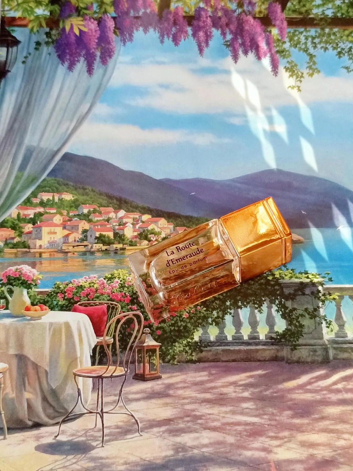 Panouge Isabey La Route d'Emeraude