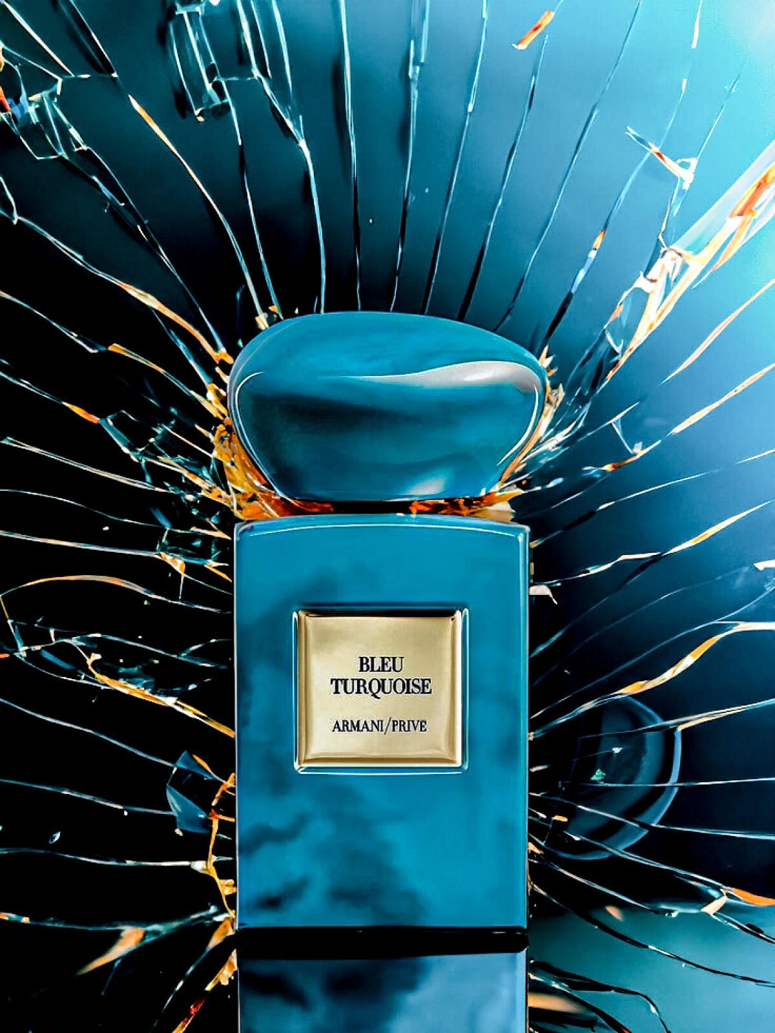 Armani Prive Bleu Turquoise