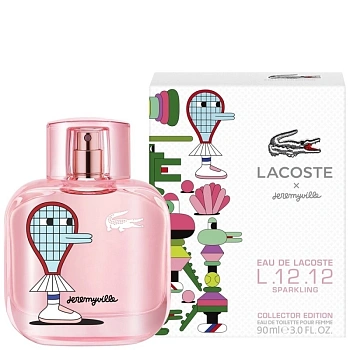 Фото Eau de Lacoste L.12.12 Sparkling Collector Edition Pour Femme x Jeremyville