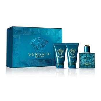 Versace Eros набор: т.вода, 50 мл + бальзам п/бритья, 50 мл+ гель д/душа, 50 мл Versace Eros набор: т.вода, 50 мл + бальзам п/бритья, 50 мл+ гель д/душа, 50 мл