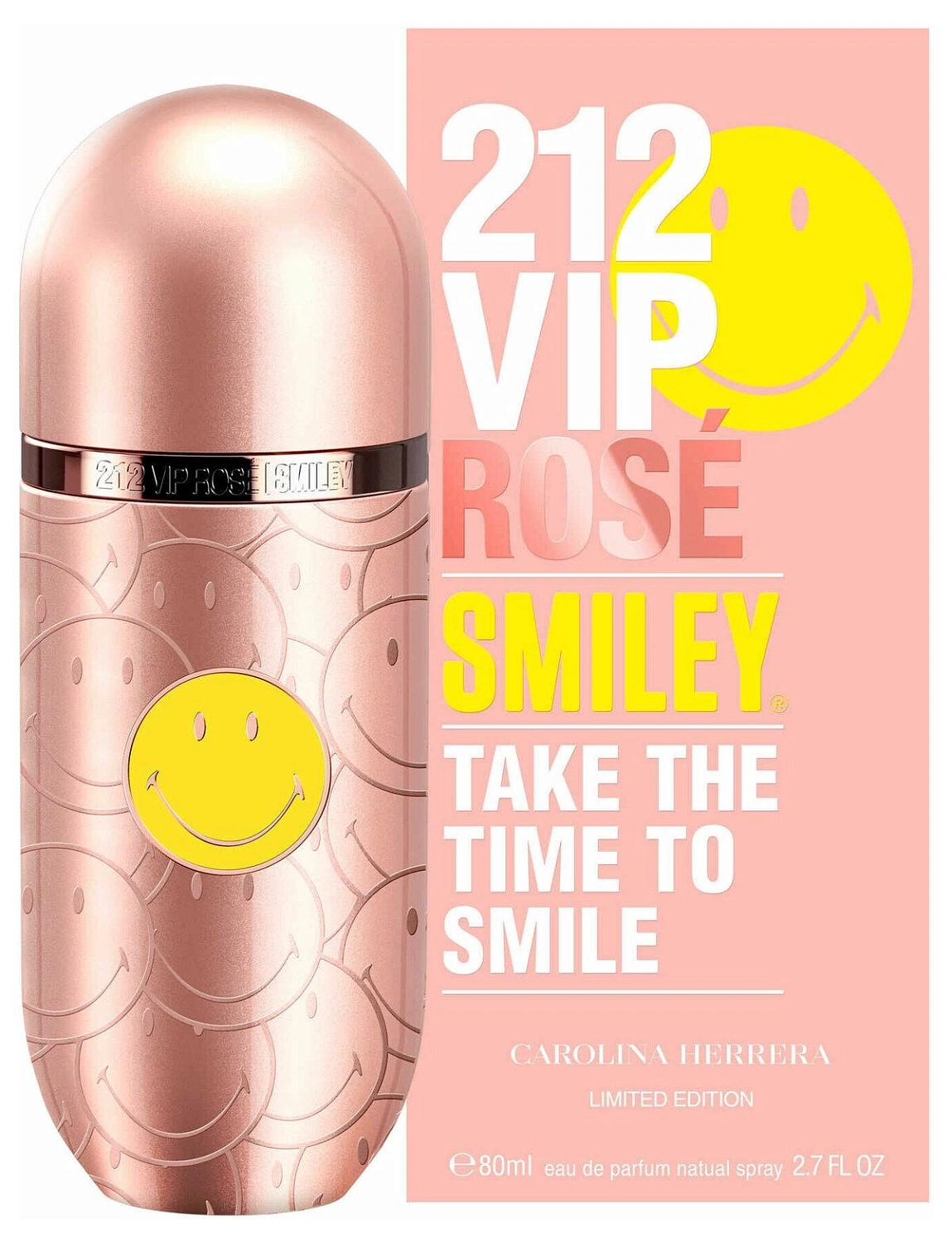 CAROLINA HERRERA 212 VIP Rose Smiley CAROLINA HERRERA 212 VIP Rose Smiley