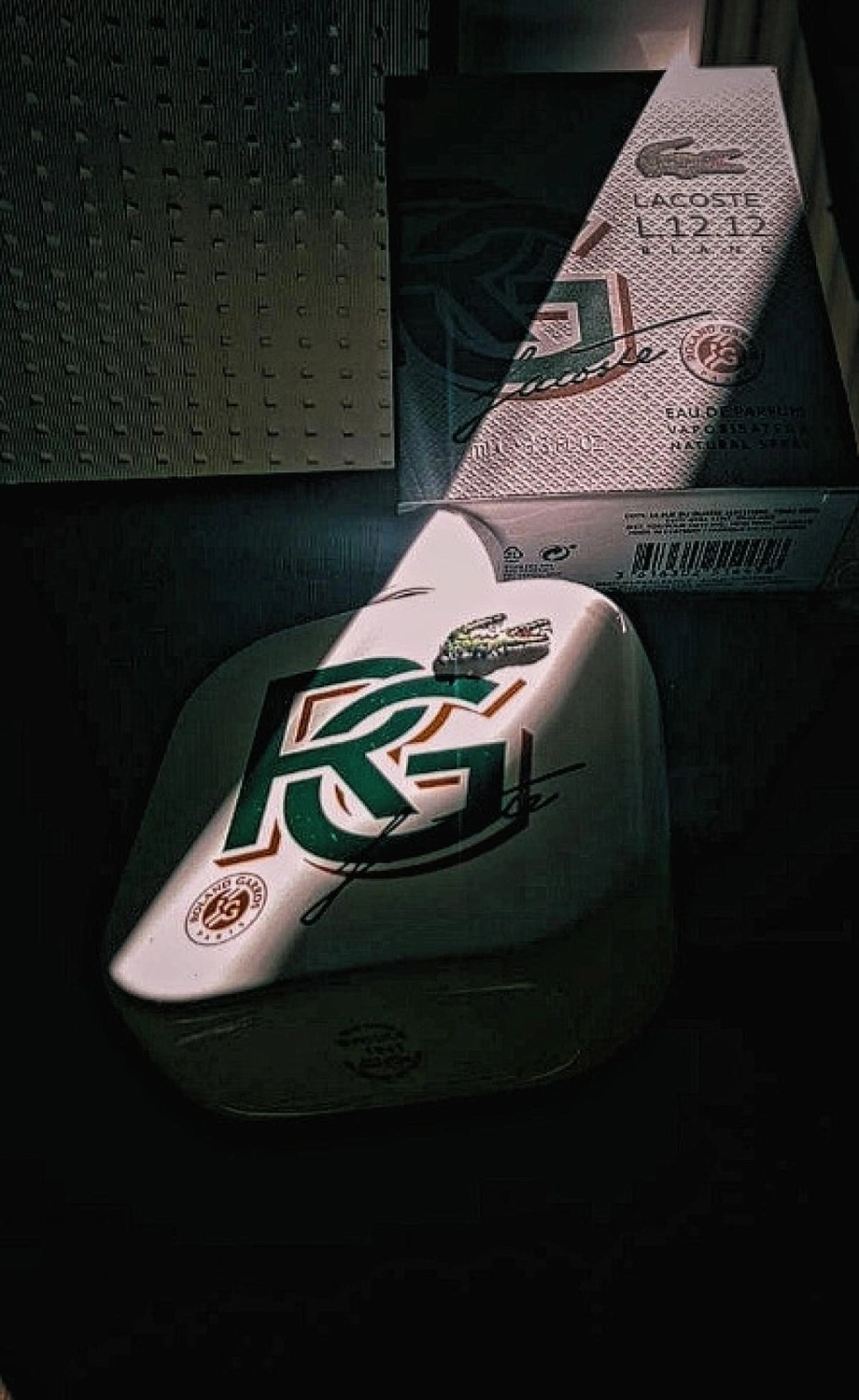 LACOSTE L.12.12 Blanc Roland Garros