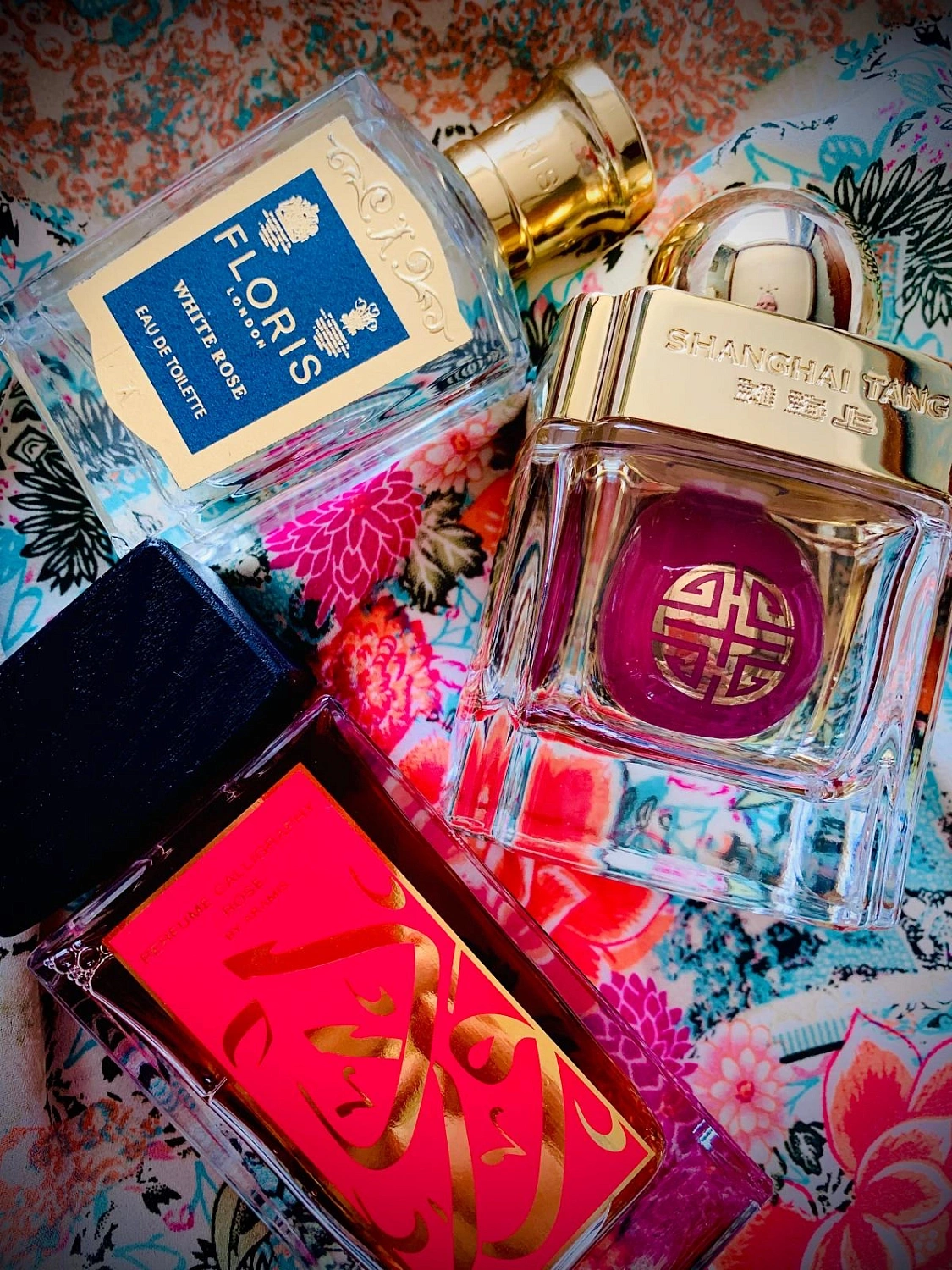 Shanghai Tang Rose Silk