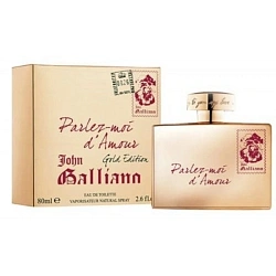 John Galliano Parlez-Moi d'Amour Gold Edition