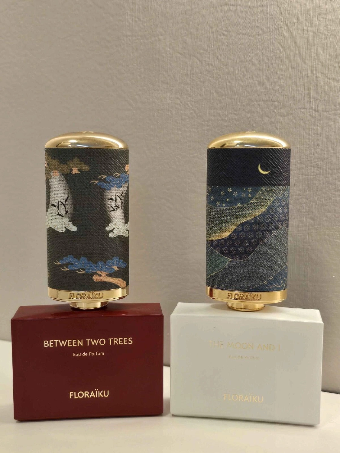 Floraiku The Moon and I