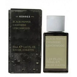 Korres Black Pepper Cashmere Lemonwood