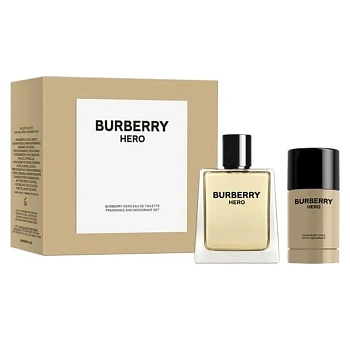 Burberry Hero набор: т.вода, 100 мл + дезодорант, 75 мл
