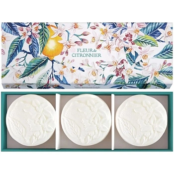 Fragonard Fleur De Citronnier мыло, 75 г х 3 шт. Fragonard Fleur De Citronnier мыло, 75 г х 3 шт.