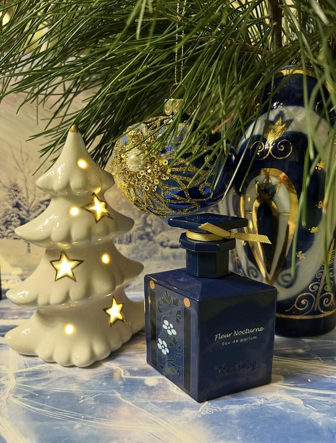 Panouge Isabey Fleur Nocturne