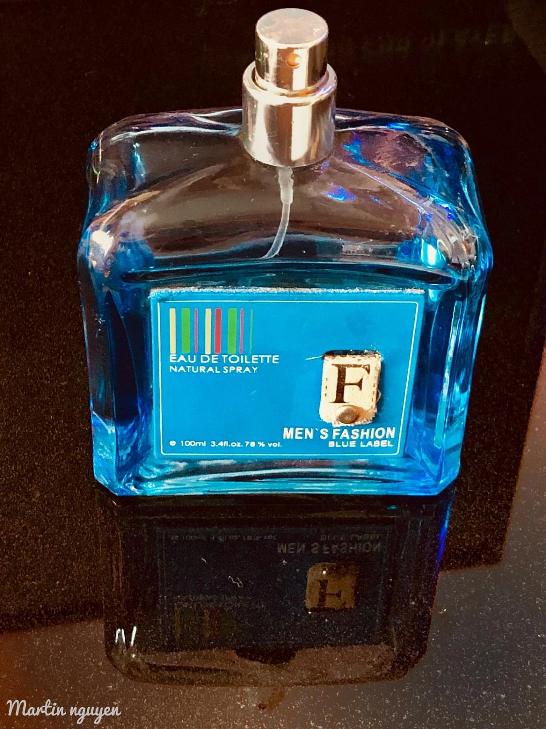 Parfums Genty Men's Fashion Blue Label Parfums Genty Men's Fashion Blue Label