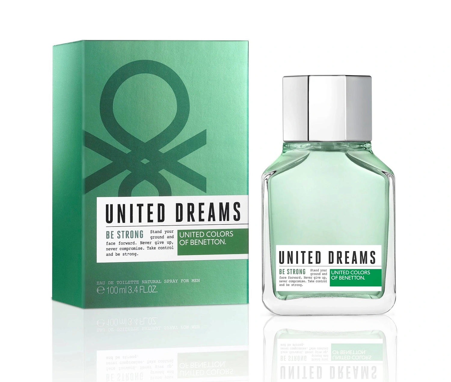 UNITED COLORS OF BENETTON United Dreams Men Be Strong UNITED COLORS OF BENETTON United Dreams Men Be Strong