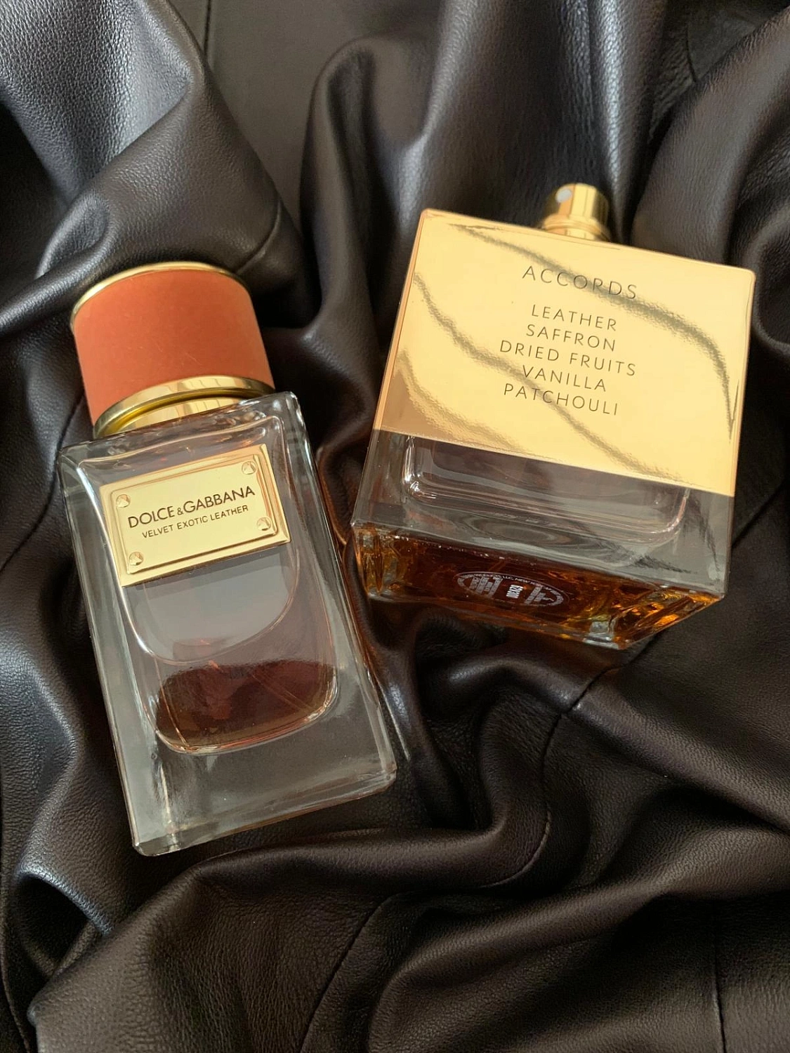 DOLCE & GABBANA Velvet Exotic Leather