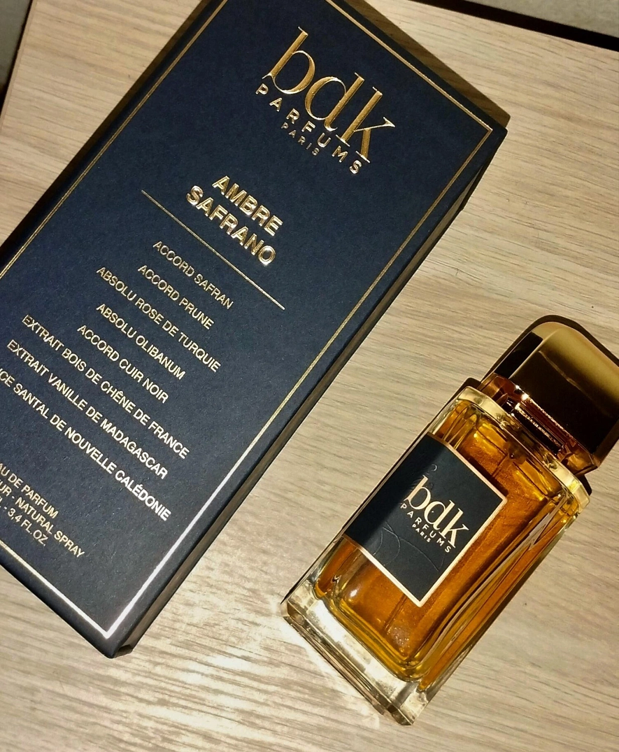 BDK Parfums Ambre Safrano