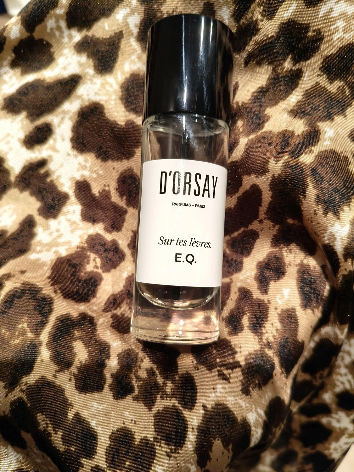 D'Orsay Sur tes levres. E.Q.